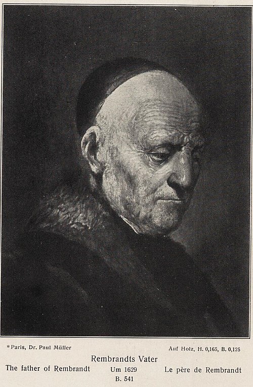 Rembrandt's father, 1630, Gerrit Dou
