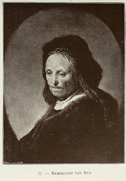 Rembrandt's mother, 1630, Gerrit Dou