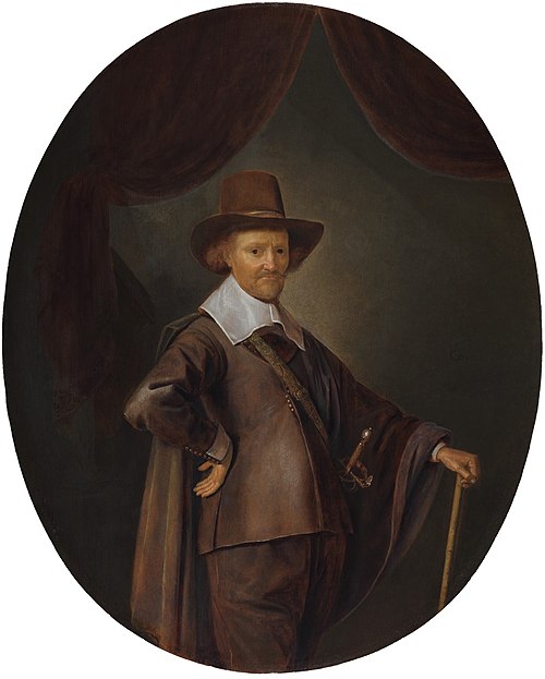 Portrait of a Man, 1645, Gerrit Dou