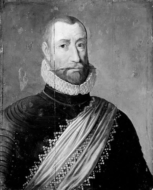 Portrait of Frederik II, , Hans Knieper