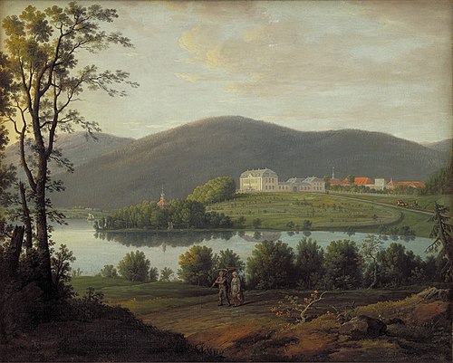 View of Bogstad in Norway, 1789, Eric Paulsen