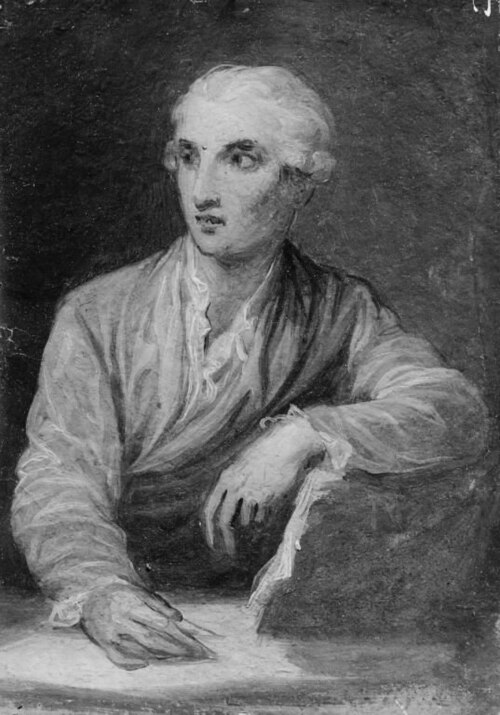 Portræt af en kunstner, 1785, Eric Paulsen