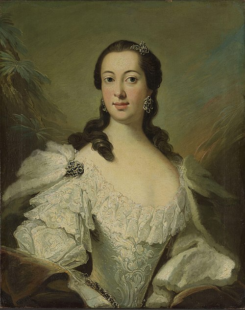 Portrait of Maria Numsen, 1752, Peder Als