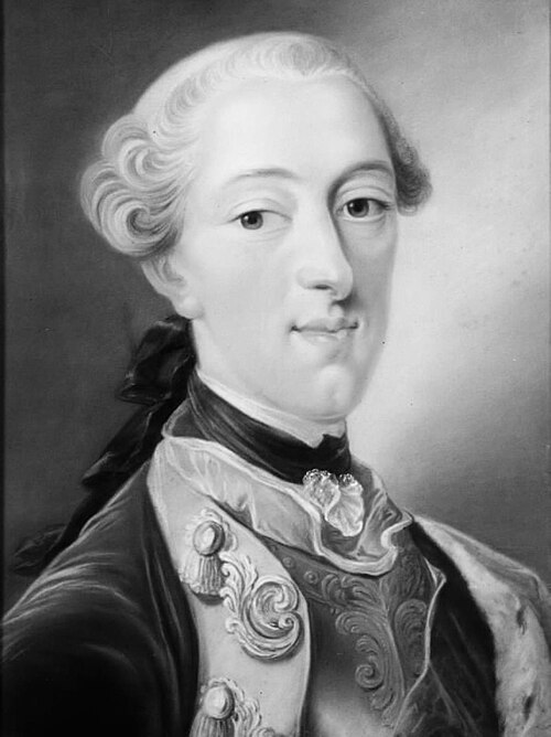 Portrait of King Christian VII of Denmark, 1750, Peder Als
