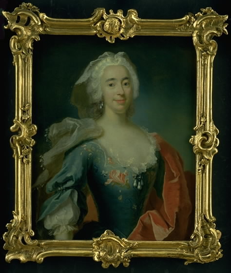 Dameportræt, 1751, Johan Hörner