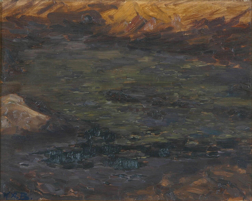 Landscape., 1908, H. A. Brendekilde