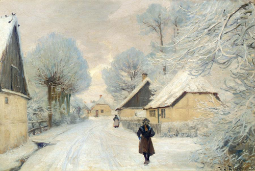 View from Næstved., 1892, H. A. Brendekilde
