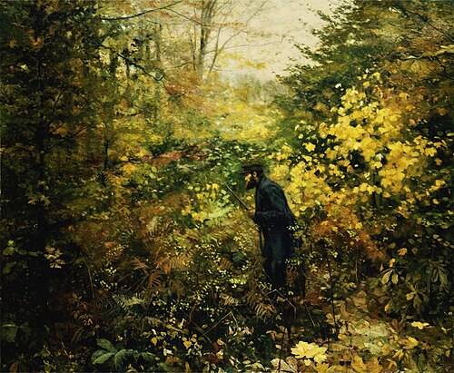 The Huntsman, 1887, H. A. Brendekilde