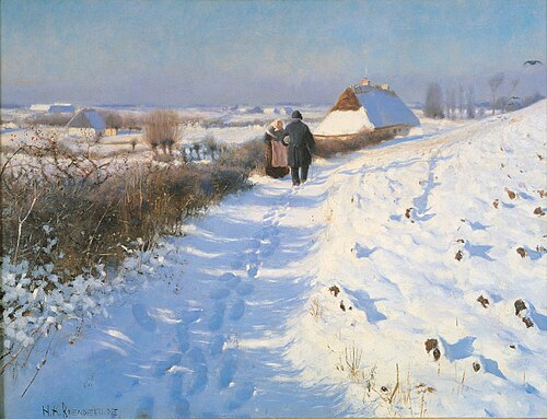 Winter, 1885, H. A. Brendekilde