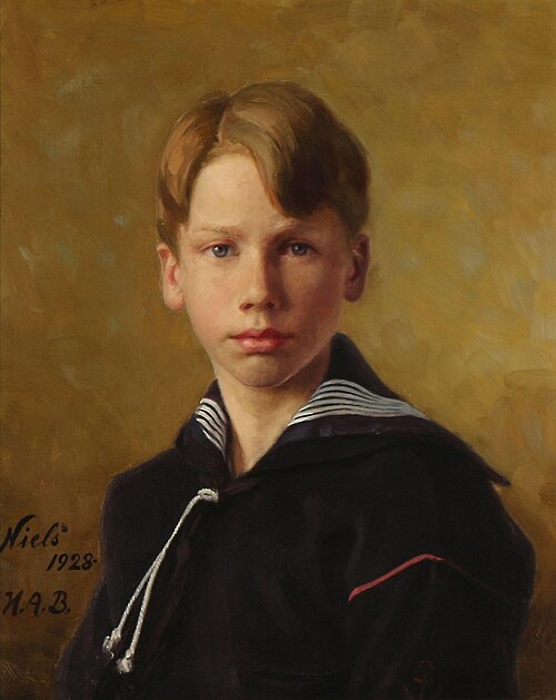 Portrait of the artist's nephew Nils, 1928, H. A. Brendekilde