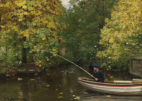 Fishing Boy, 1880, H. A. Brendekilde