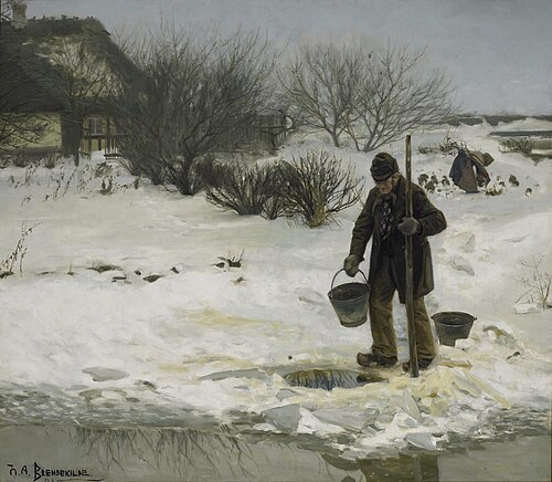 Tøsne, 1895, H. A. Brendekilde