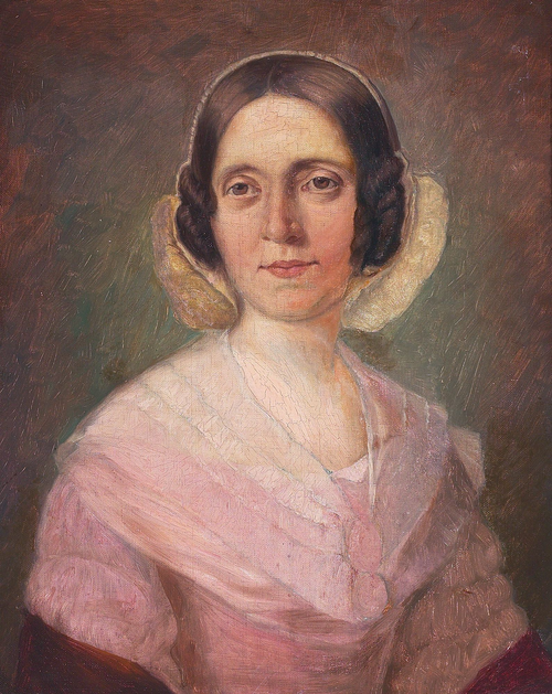 Portrait of the actress Anna Nielsen., 1850, Emil Bærentzen