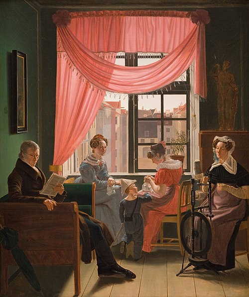 Family Portrait, 1828, Emil Bærentzen