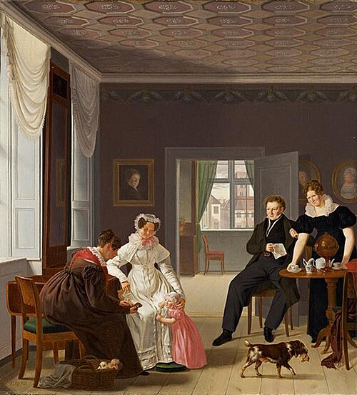 The Winther Family, 1827, Emil Bærentzen