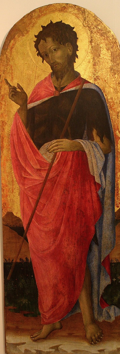 St John the Baptist, 1481, Paolo da Visso