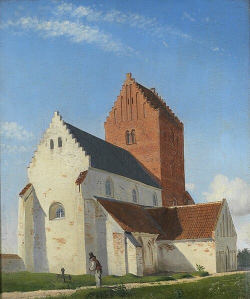 Gammel Vor Frue Kirke (Roskilde), 1855, Jacob Kornerup