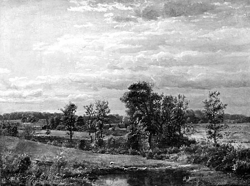 Landscape with a Bog, 1838, Dankvart Dreyer