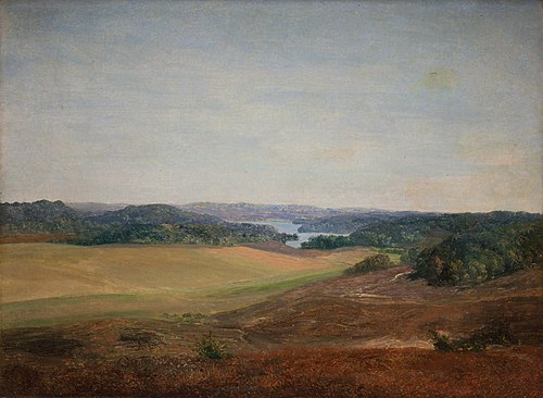 Landscape near Silkeborg, Jutland, 1838, Dankvart Dreyer
