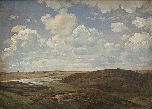 A Landscape, Tørring, Jutland, 1843, Dankvart Dreyer