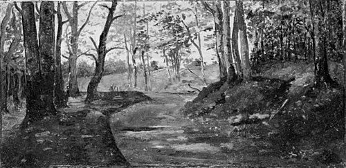 A Path through a Wood, 1850, Dankvart Dreyer