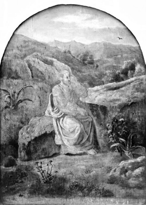 The Prophet Elijah in the Desert, 1851, Dankvart Dreyer