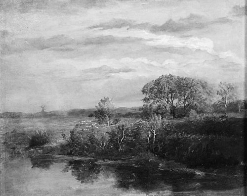 Landscape with a Rainbow, 1838, Dankvart Dreyer