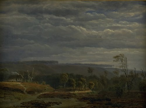 A View of a Wooded Landscape in Jutland, 1840, Dankvart Dreyer