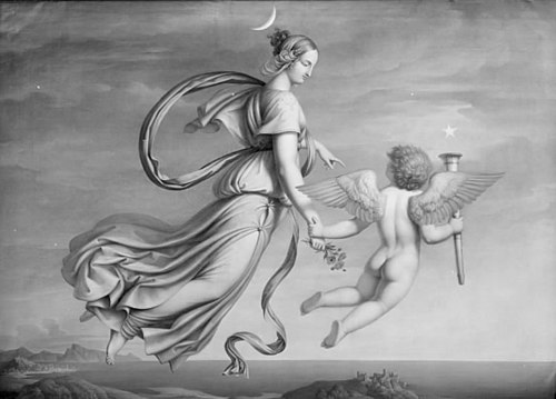 Luna og Hesperus, 1821, Johan Ludwig Gebhard Lund