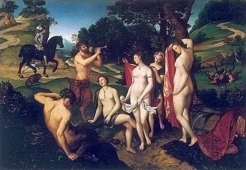 Le Bain de Diane, 1558, François Clouet