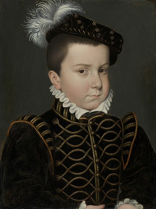 Hercule-François, duc d'Alençon et d'Anjou (1555-1584), 1561, François Clouet