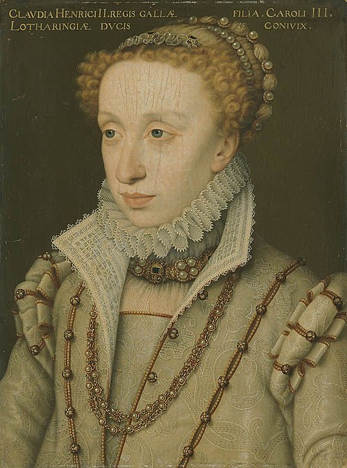Portrait of Claudia de Valois (1547-1575), 1563, François Clouet
