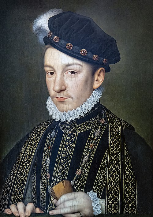 Portrait de Charles IX, 1570, François Clouet