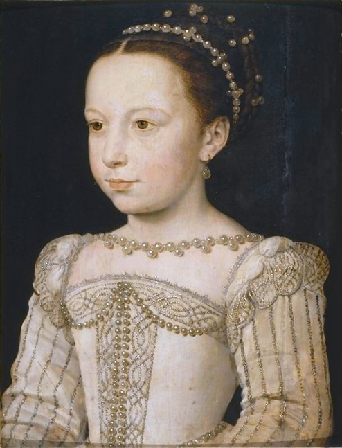Marguerite de France (1553-1615), future reine de Navarre, 1560, François Clouet