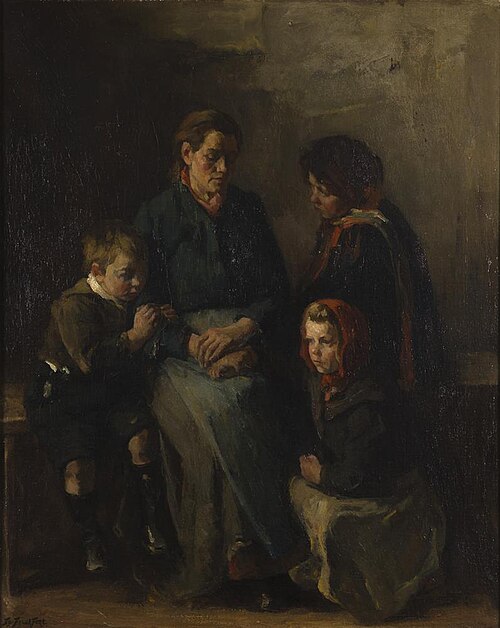 De nabestaanden, 1910, Eduard Frankfort