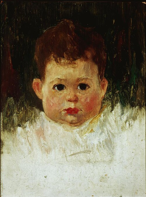 Portret Dine Annette Frankfort, 1917, Eduard Frankfort