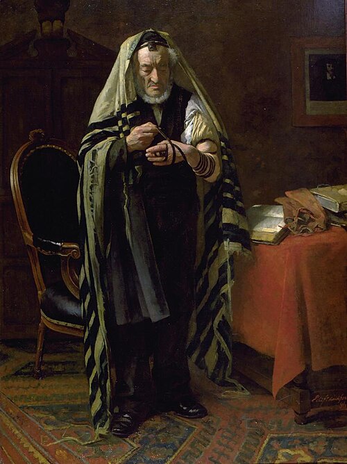 Het morgengebed, 1886, Eduard Frankfort