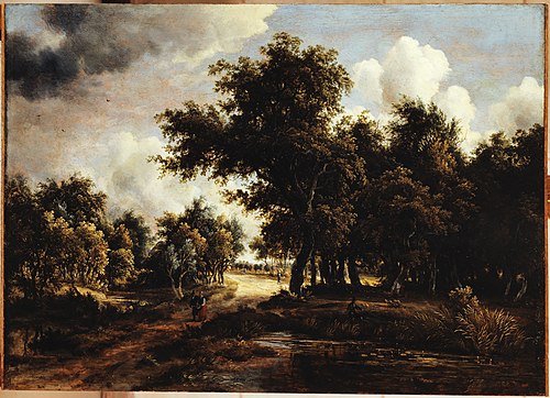 Le Chemin dans la forêt, 1601, Meindert Hobbema