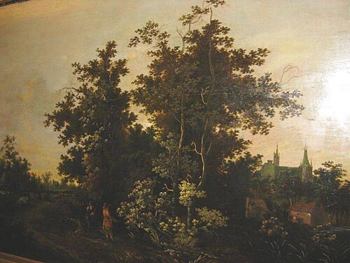 Evening Landscape, , Meindert Hobbema