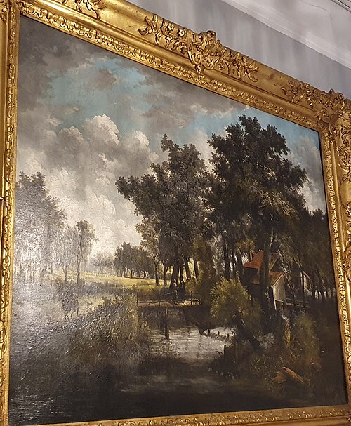 Paisagem com moinho, 1700, Meindert Hobbema