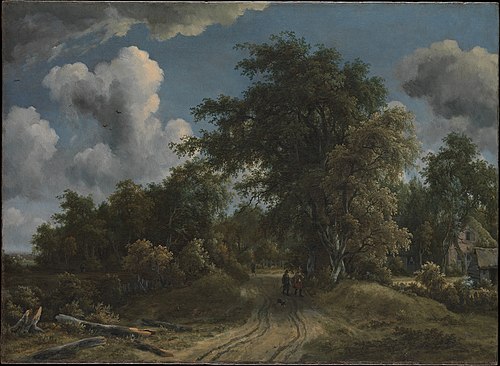 Woodland Road, 1670, Meindert Hobbema