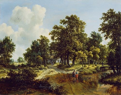 The Outskirts of a Wood, 1660, Meindert Hobbema