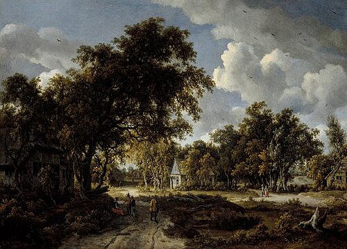 Wooded Landscape, 1663, Meindert Hobbema