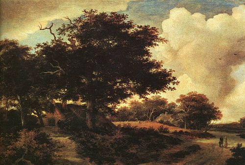 Paysage, 1650, Meindert Hobbema