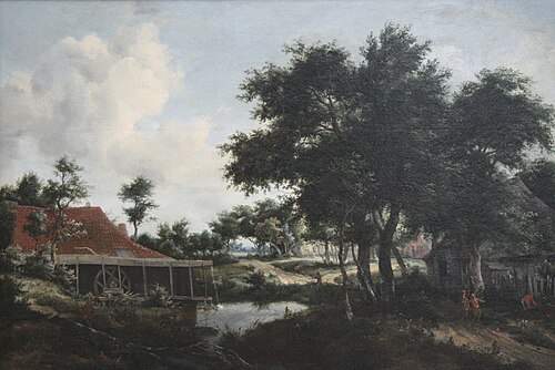 The Water-Mill, 1660, Meindert Hobbema