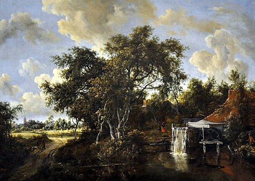 A Water-Mill, 1664, Meindert Hobbema