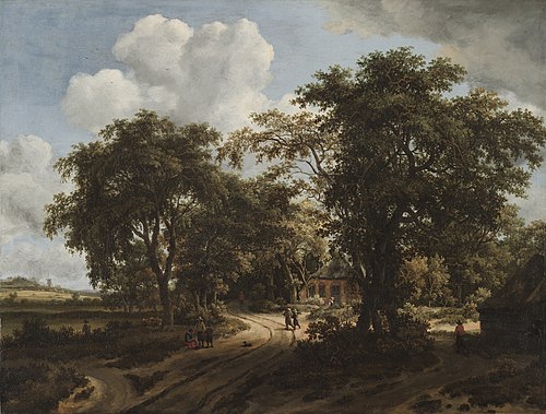 A Cottage in the Woods, 1662, Meindert Hobbema