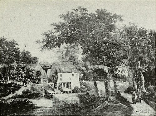 The Watermill in the Forest, 1670, Meindert Hobbema