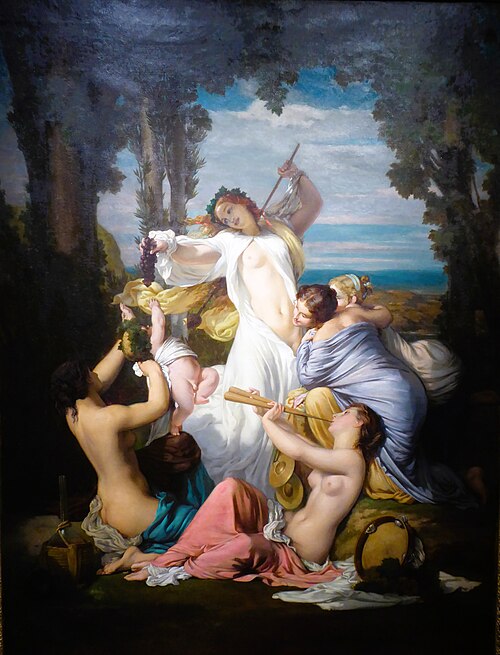 Éducation de Bacchus, 1844, Paul-Dominique Gourlier