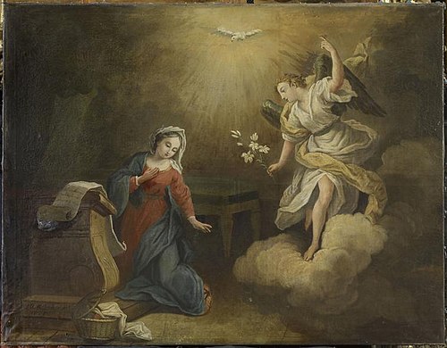 L'Annonciation, 1755, Paul-Joseph Delcloche